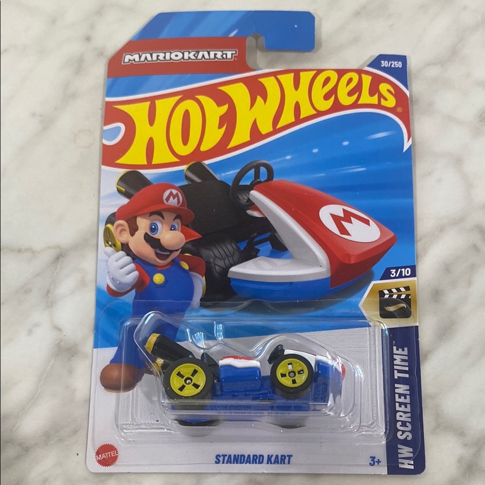 Hot Wheels Blue and Red Die-Cast Cars